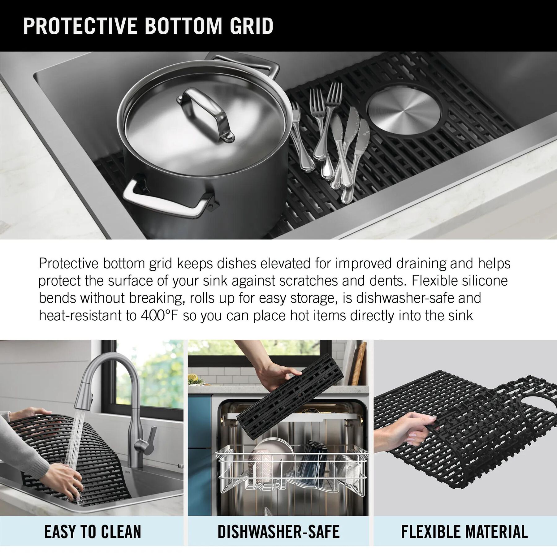 33&rdquo; Drop-In Undermount Stainless Steel Single Bowl Kitchen Sink with Accessories
